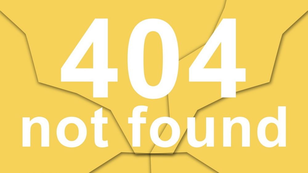 404 Error